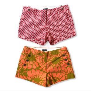 J. Crew Bundle of Like New City Fit Shorts